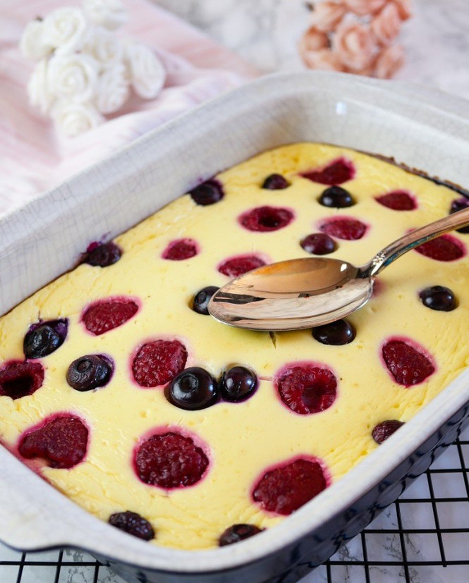 Proteinreicher Low Carb Quarkauflauf - Applethree: Rezepte | Reisen | Spiele image 2