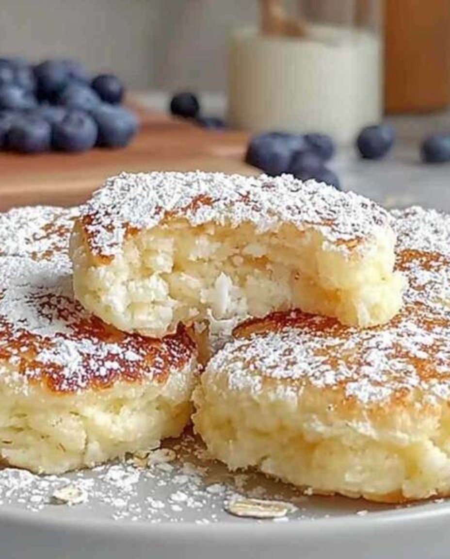 Quark-Taler mit Haferflocken - Gesundes Frühstück image 2