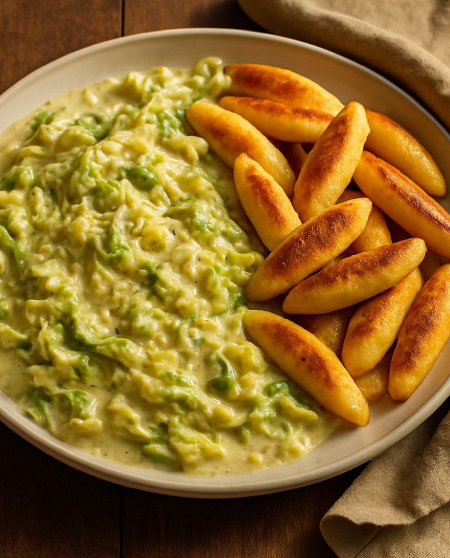 Rahmwirsing mit Schupfnudeln – süddeutscher Klassiker image 2