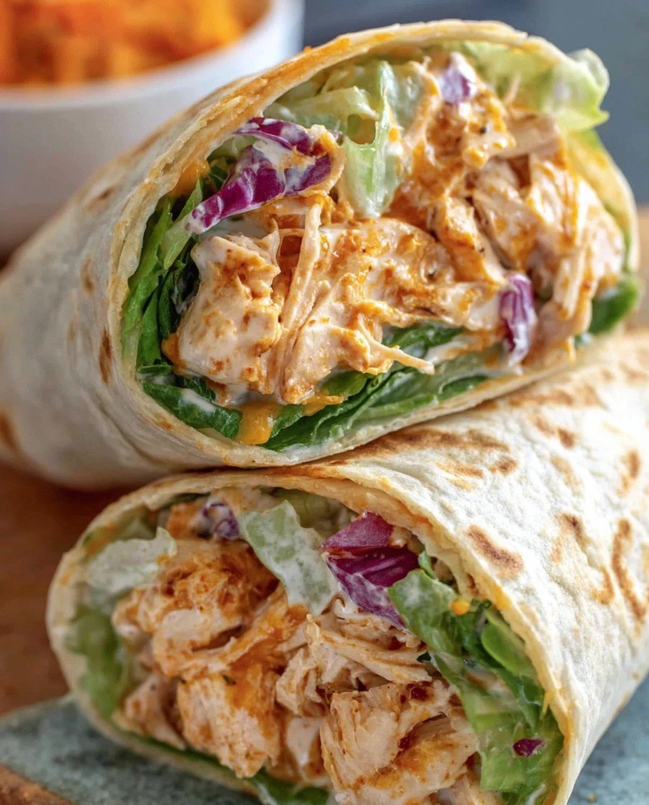 Scharfe Buffalo Chicken Wraps: Schnell & Lecker für Zwei image 2
