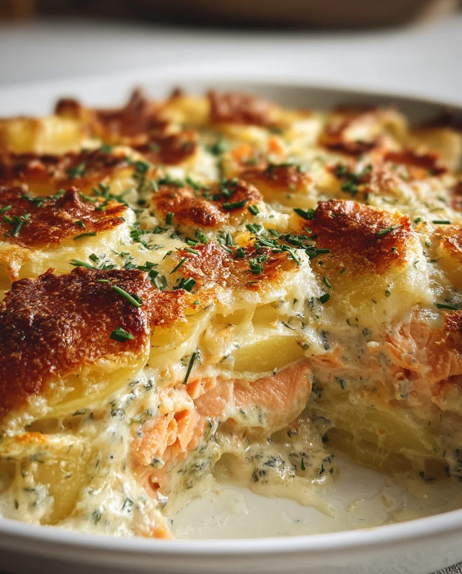 Schneller Lachs Auflauf mit Kartoffeln: Zarter Ofenschmaus für die Familie image 2
