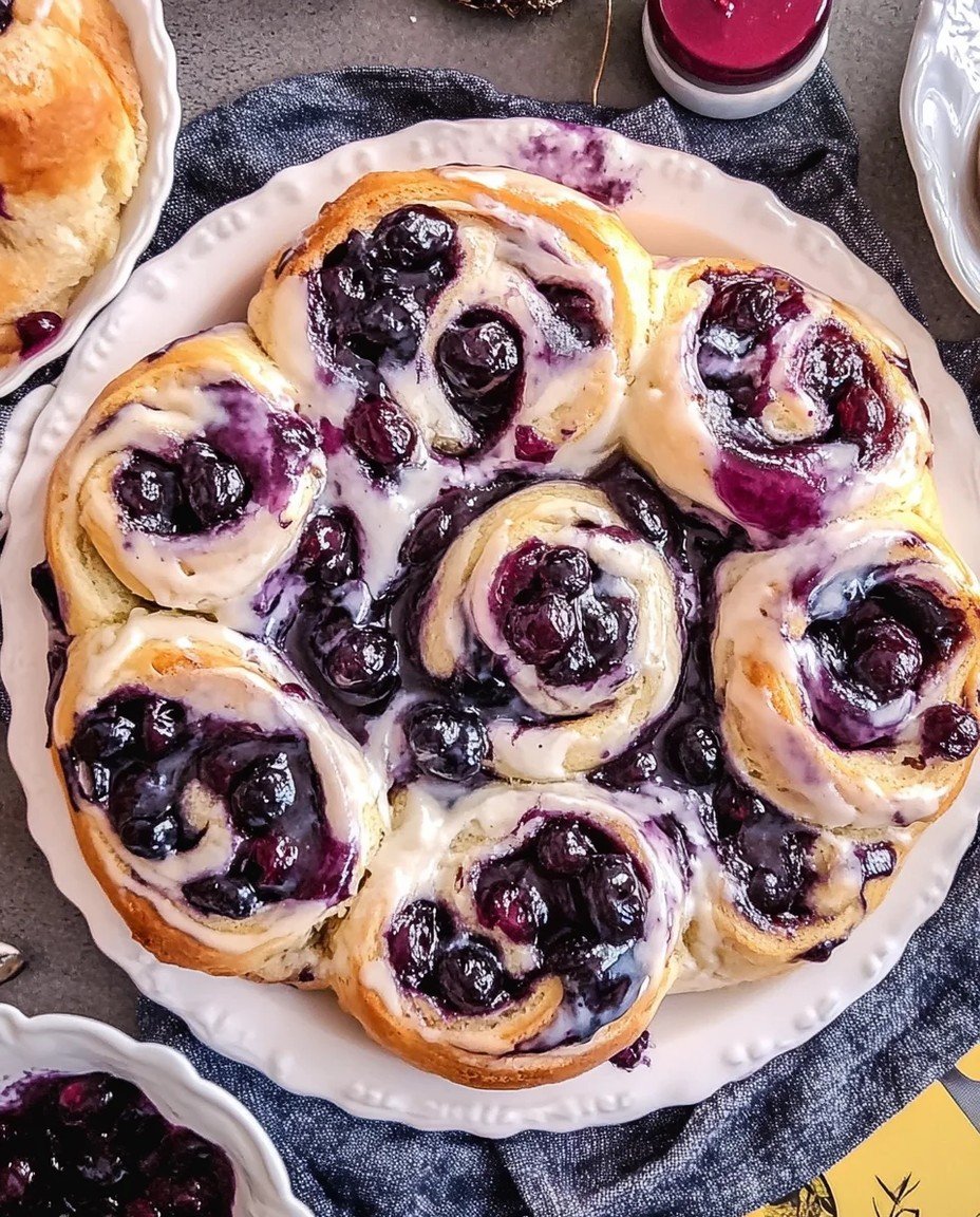 Schwedische Blaubeerschnecken – Saftiges Hefegebäck mit Zimt und Beeren image 2