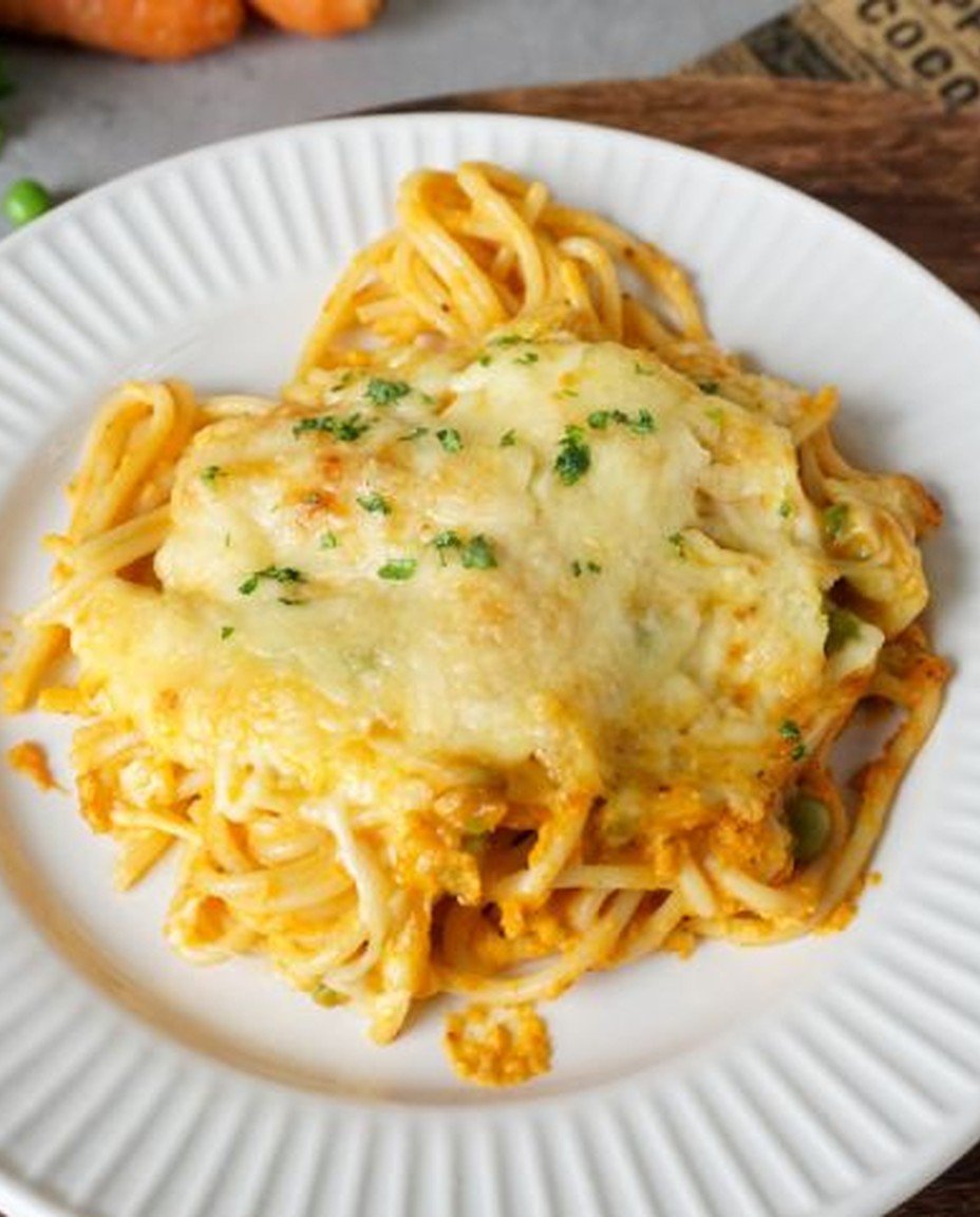 Spaghetti Auflauf vegetarisch I Beste Nudelgerichte 2024 image 2