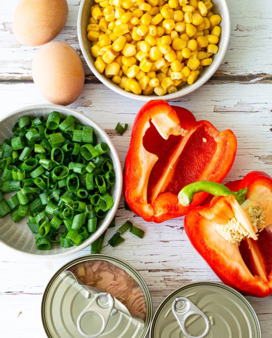 Thunfisch-Salat | low carb  gesund  schnell und einfach image 2