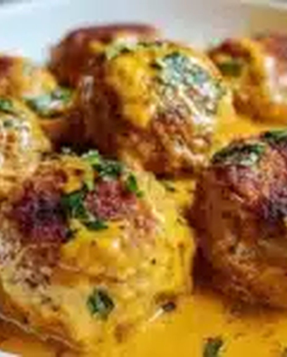 Vegane Linsenknödel in Curry-Sauce image 2