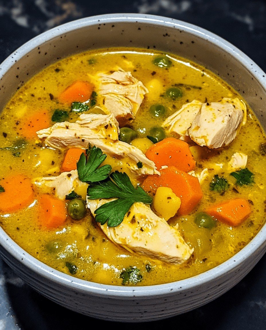 Wohlfühlgericht: Kurkuma-Hühnersuppe mit gesunden Zutaten image 2