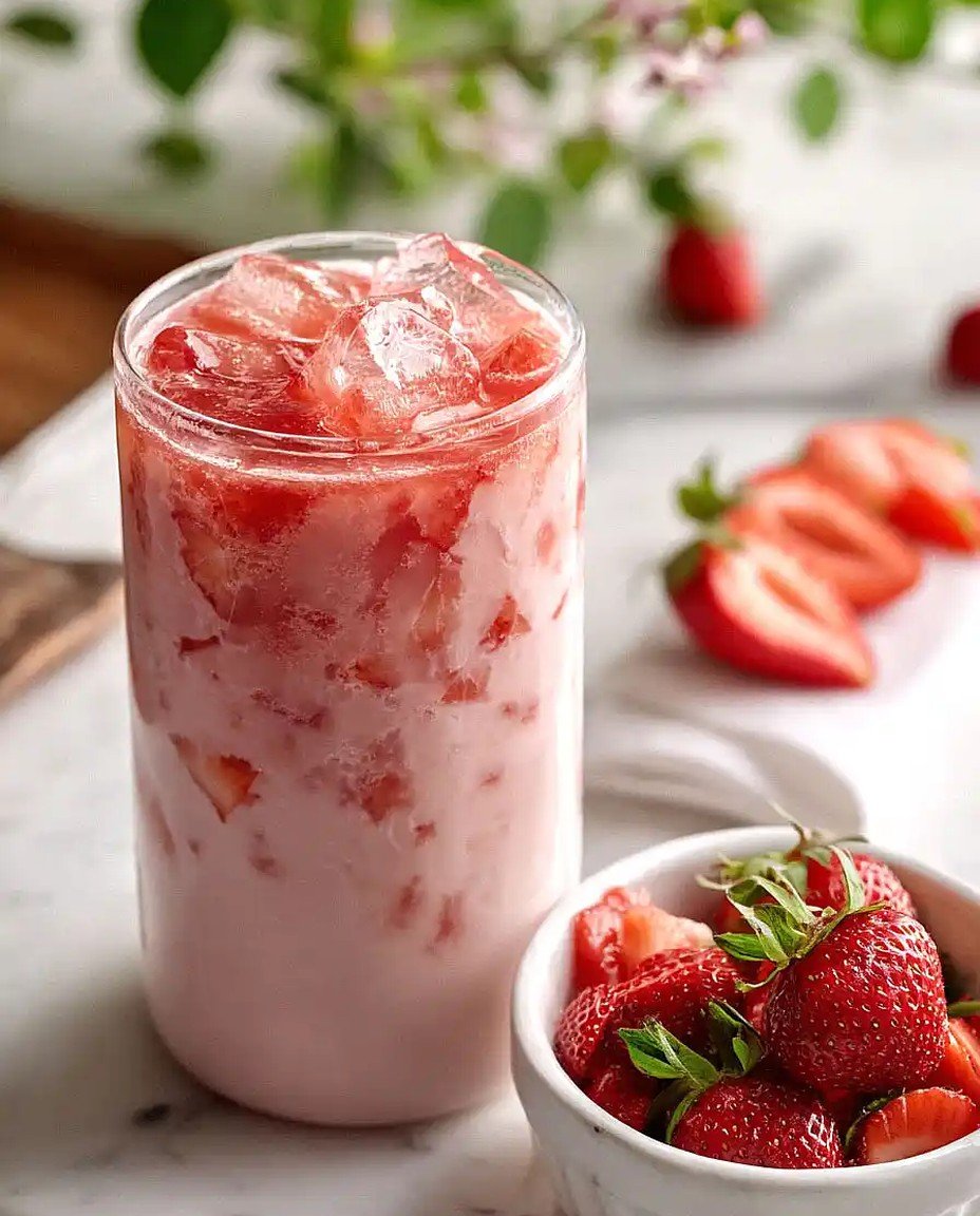5-Zutaten Erdbeer Agua Fresca – Erfrischendes Rezept für den Sommer image 2