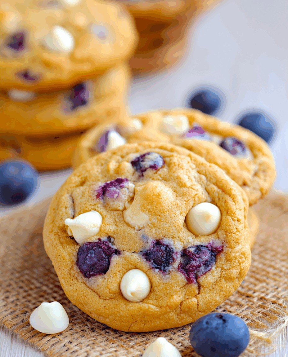 Bäckerei-Style Heidelbeer-Weißschokoladen-Cookies image 2