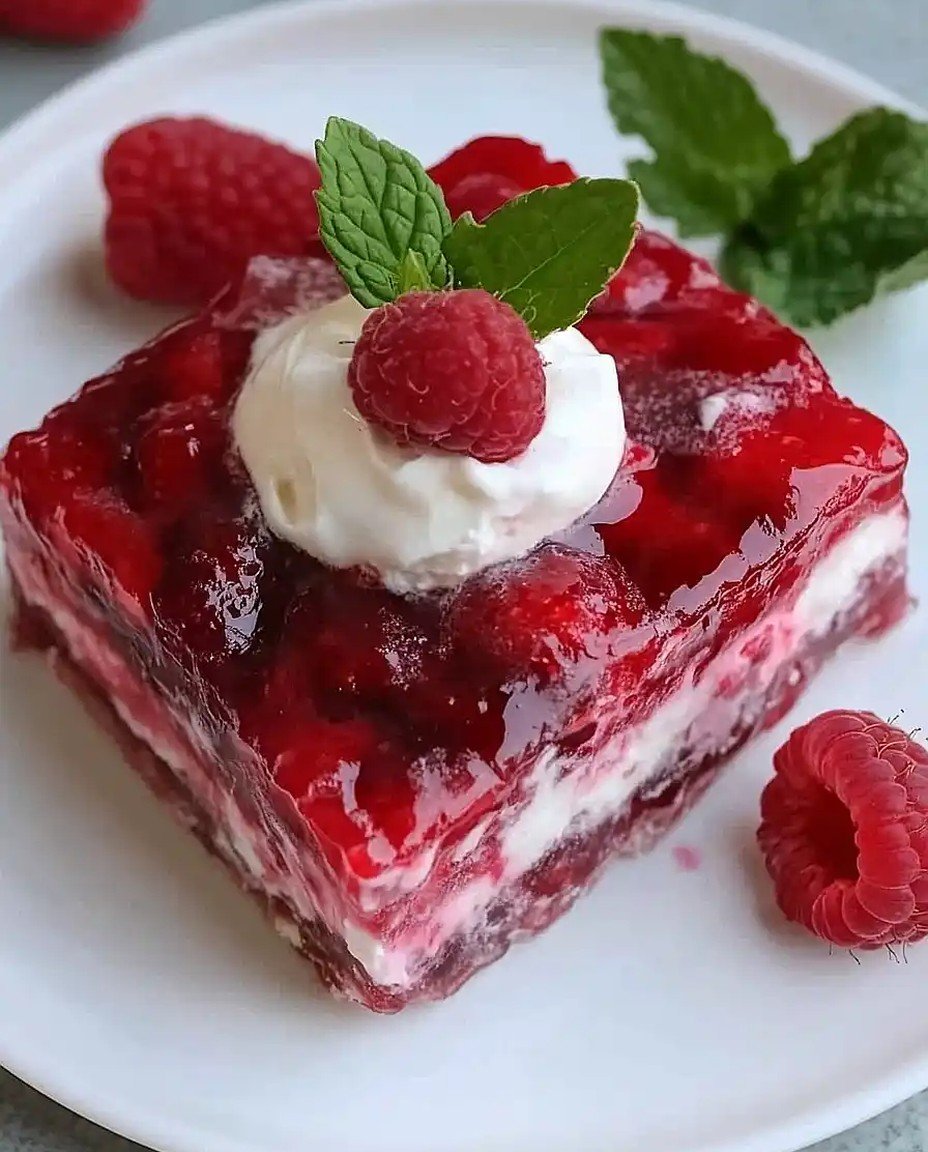 Beliebter Joghurt-Sahne-Gelée-Salat image 2