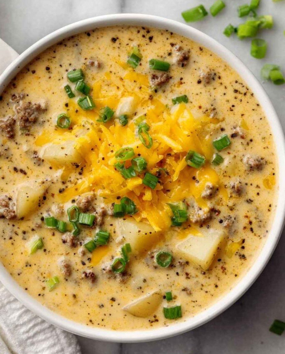 Beste Kartoffelsuppe mit Schweinewurst image 2