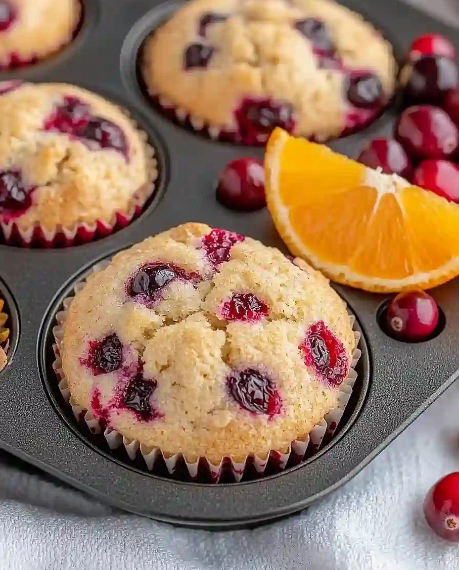 Beste Panera Cranberry-Orangen-Muffins – Saftig und Aromatisch! image 2