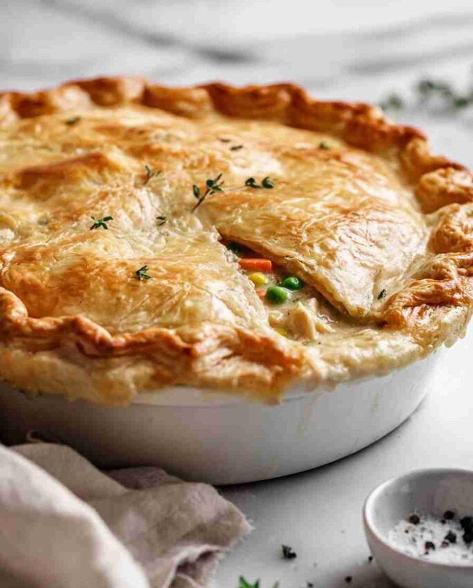 Buttrige Hähnchen-Pastete – Ein unwiderstehliches Rezept für ein herzhaftes Gericht! image 2