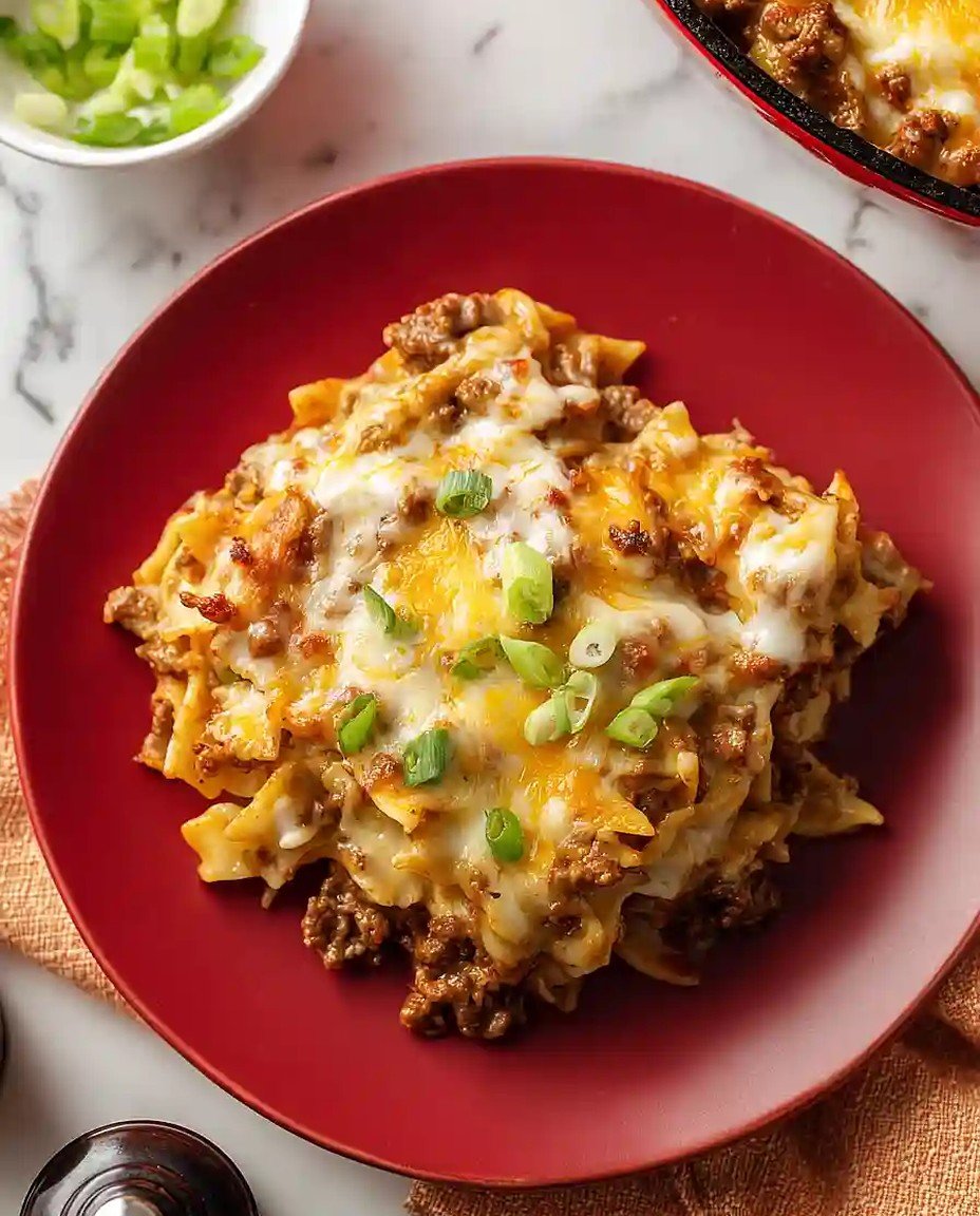 Cremiger Hackfleischauflauf mit Frischkäse – Schnelles und einfaches Rezept für die ganze Familie! image 2