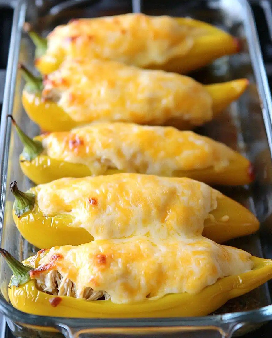 Cremig gefüllte Hühner-Bananenpaprika image 2