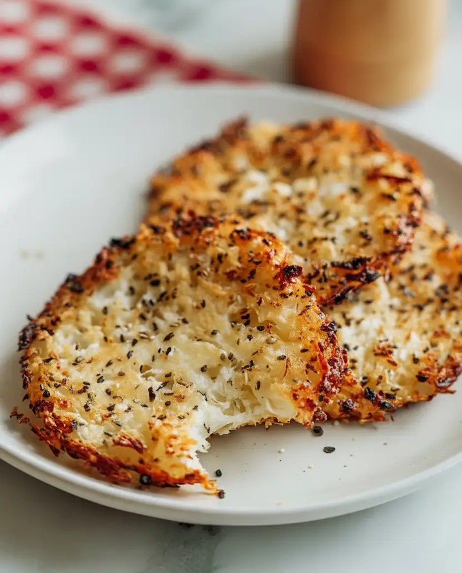 Einfache Cottage Cheese Chips mit Alles Bagel Gewürz image 2