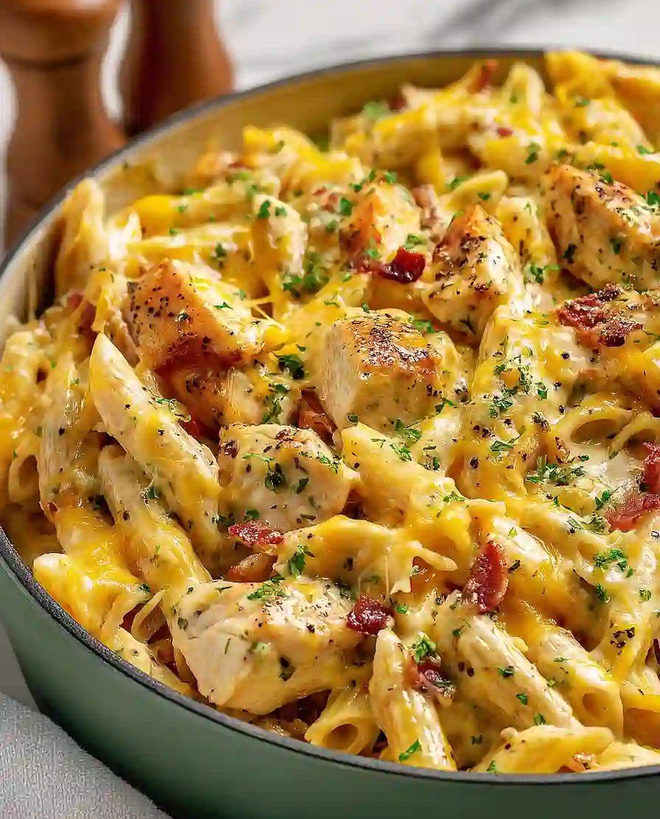 Einfache Crack-Hühnchen-Pasta image 2