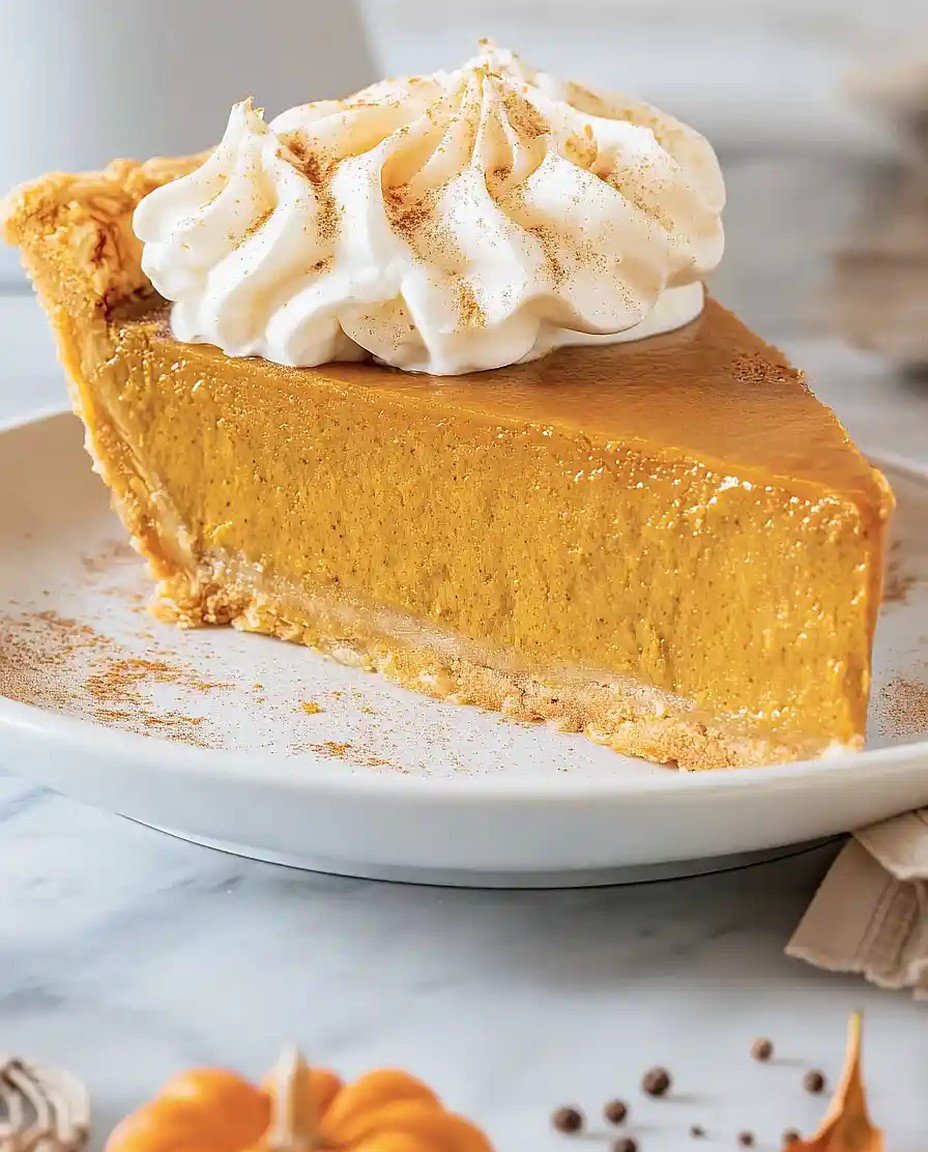 Einfache Kürbiskuchen mit gesüßter Kondensmilch - Rezept für den perfekten Herbstgenuss image 2