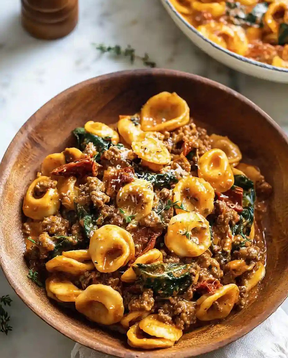 Einfache Pasta mit Rinderhack, die zum Heiraten einlädt image 2