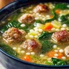 Einfache italienische Hochzeitsuppe rezept – lecker und schnell zubereitet!