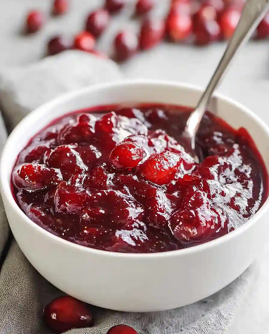 Einfache klassische Preiselbeersauce image 2