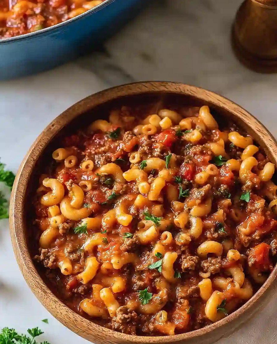 Eintopf mit Rinderhackfleisch: Deftiger Gulasch für die ganze Familie image 2
