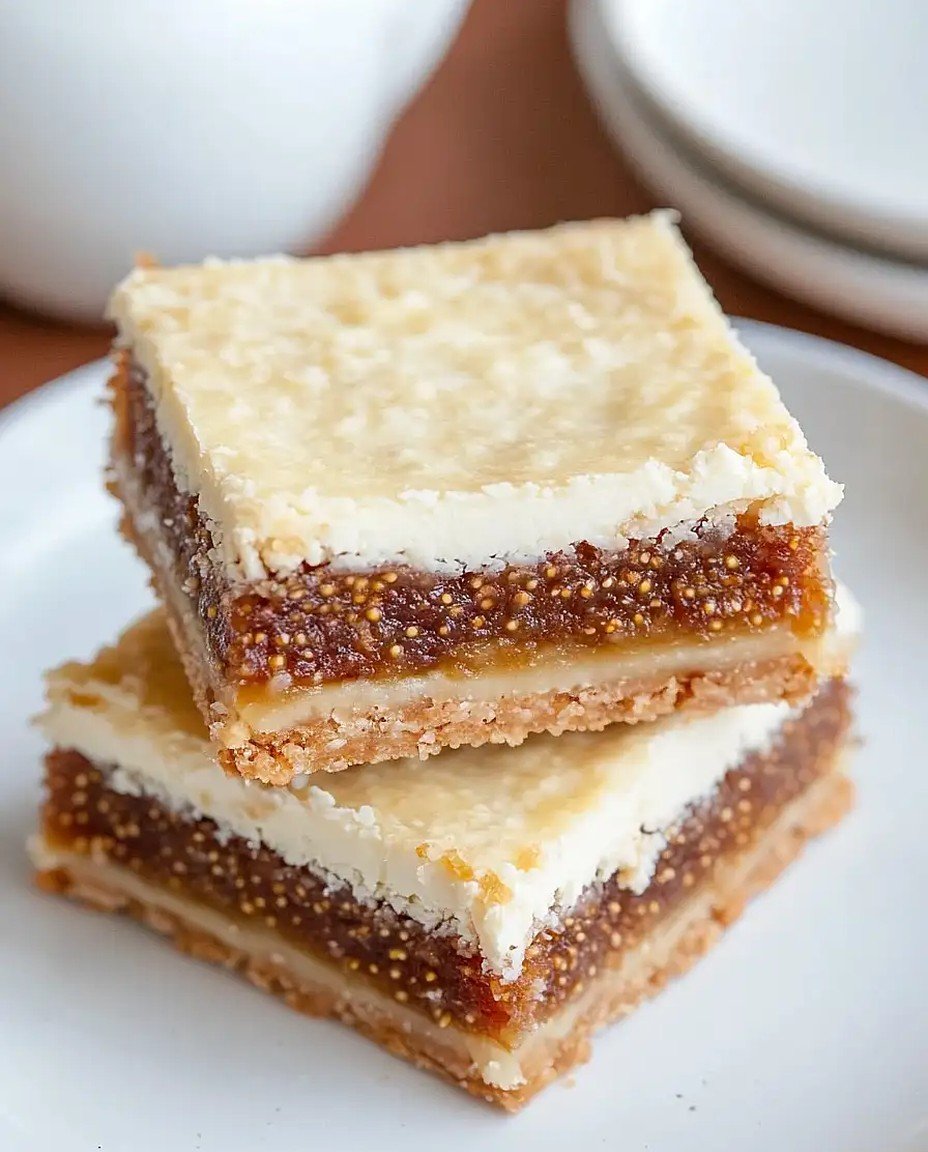 Feigen-Cremekäse-Riegel mit Crunch – Ein köstliches Dessert-Rezept! image 2