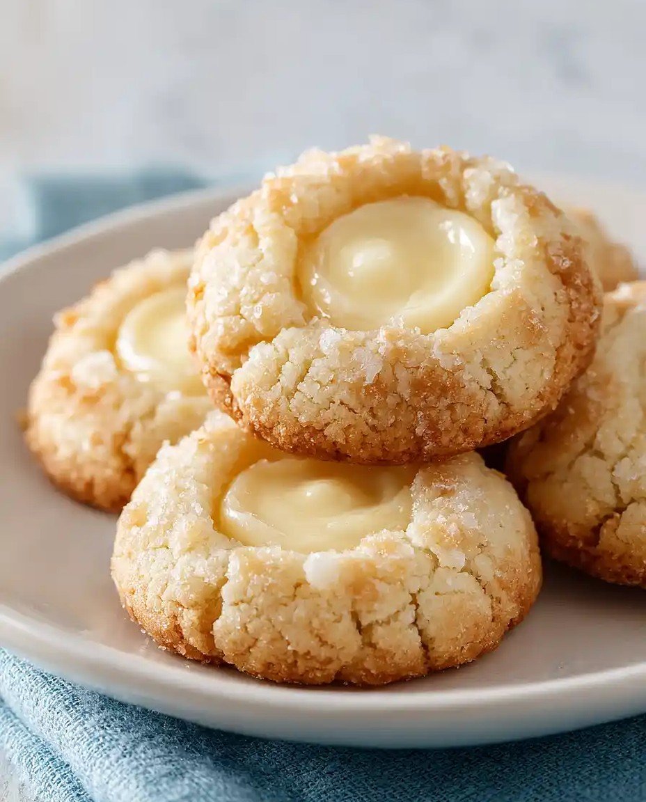 Frischkäse-Kekse mit Daumenabdruck – Ein köstliches Rezept für die perfekten Plätzchen! image 2