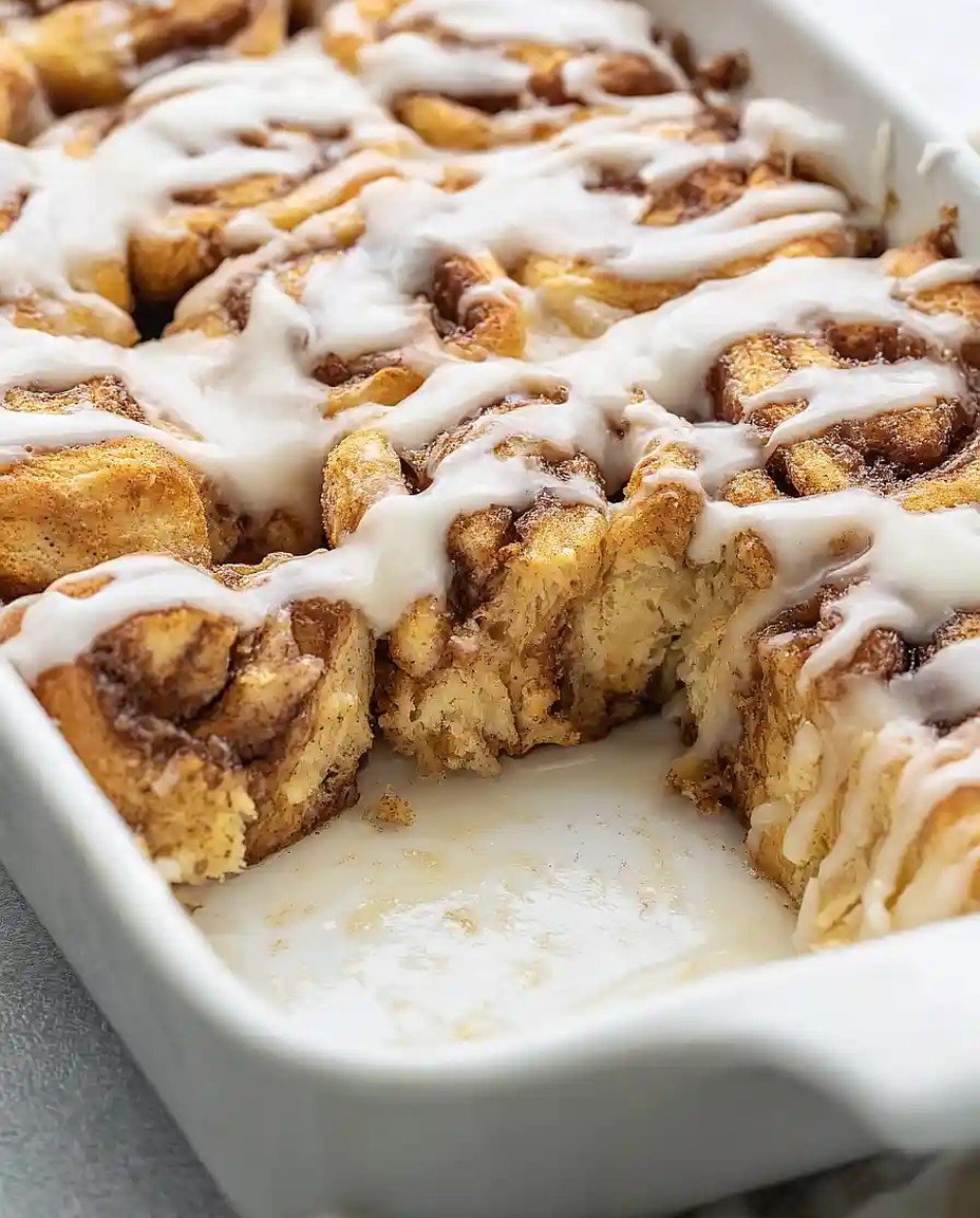 Frühstücks-Zimtschnecken-Auflauf image 2