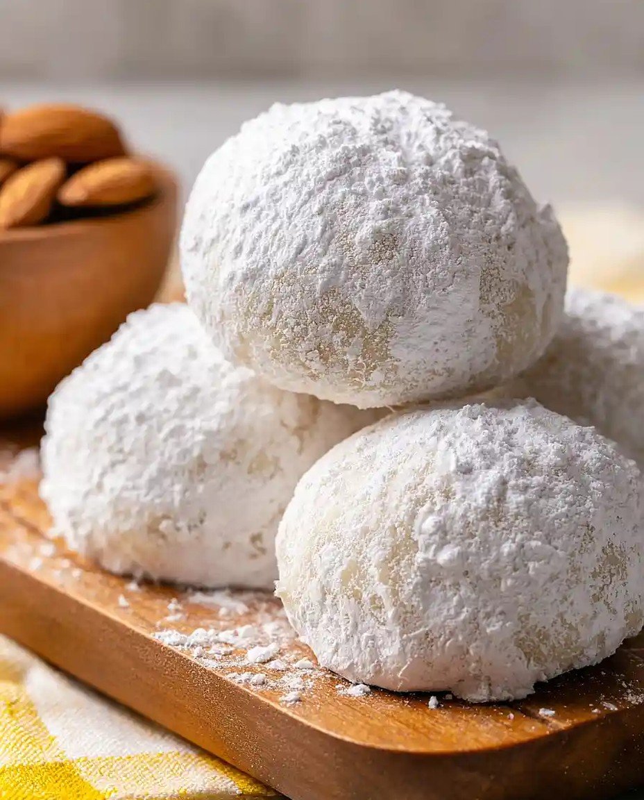 Geröstete Mandel-Russische Teekekse image 2