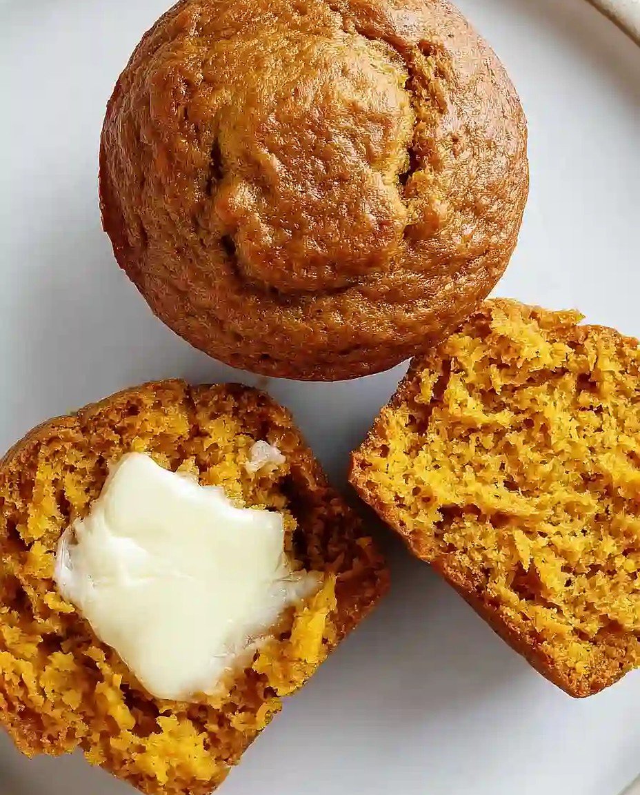 Gewürzte Kürbis-Muffins mit Apfelmus - Herbstlicher Genuss! image 2