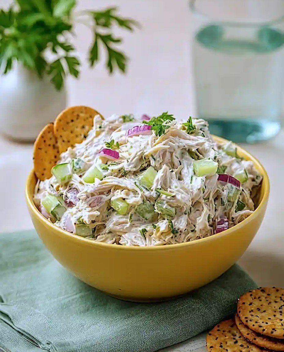 Griechischer Joghurt Rotisserie-Hühnchensalat – gesund, lecker und einfach! image 2