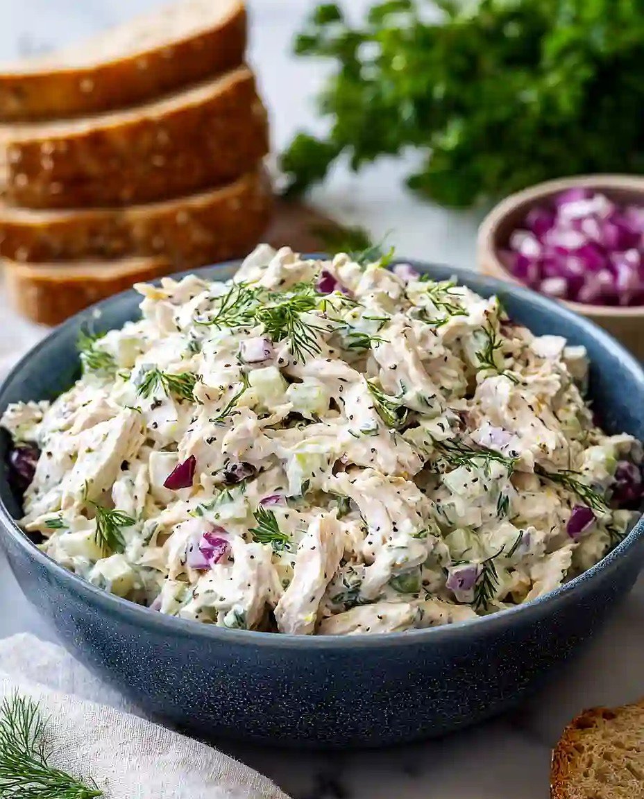 Griechischer Tzatziki-Hühnchensalat image 2