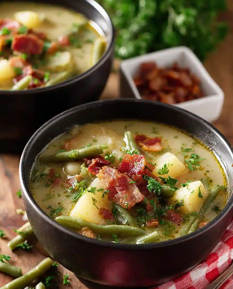 Hausgemachte Deutsche Bohnensuppe - Herzhaft und Einfach Rezept image 2