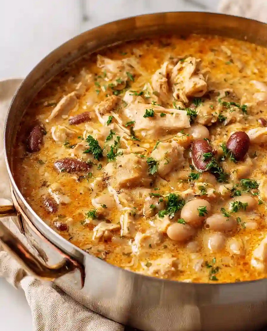 Herzhafter Cajun Weißer Hühner-Chili image 2