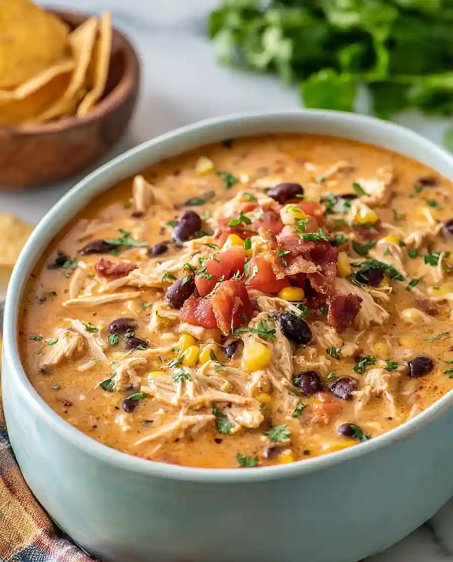 Klassischer Slow Cooker Crack Chicken Chili – Einfaches Rezept für würzigen Hühner-Chili im Schmortopf image 2