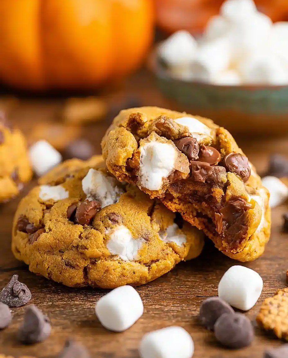 Köstliche Kürbis S'Mores Kekse image 2