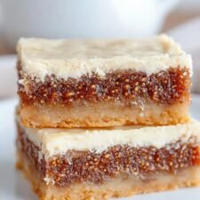 Leckere Feigen-Cream Cheese Riegel - Einfaches Rezept für Naschkatzen