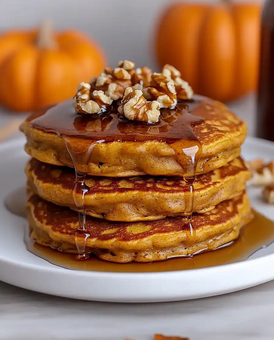 Leckere Kürbis-Pfannkuchen für Zwei image 2