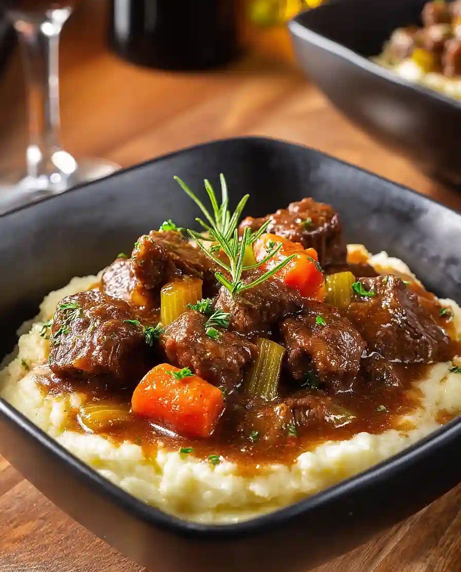 Leckeres Rindfleischragout mit Rotwein – Herzhaftes Rezept für kalte Tage image 2