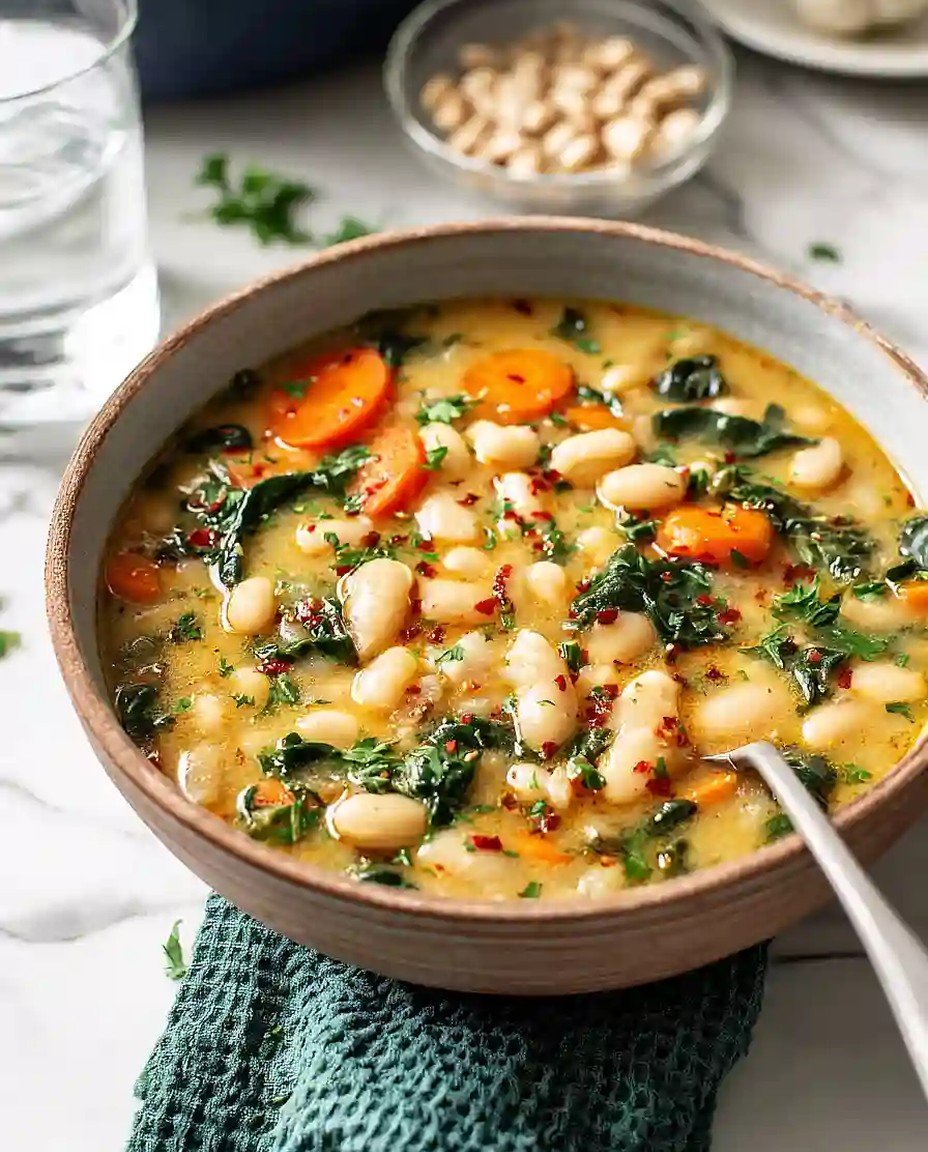 Leckere toskanische Weiße-Bohnen-Suppe image 2