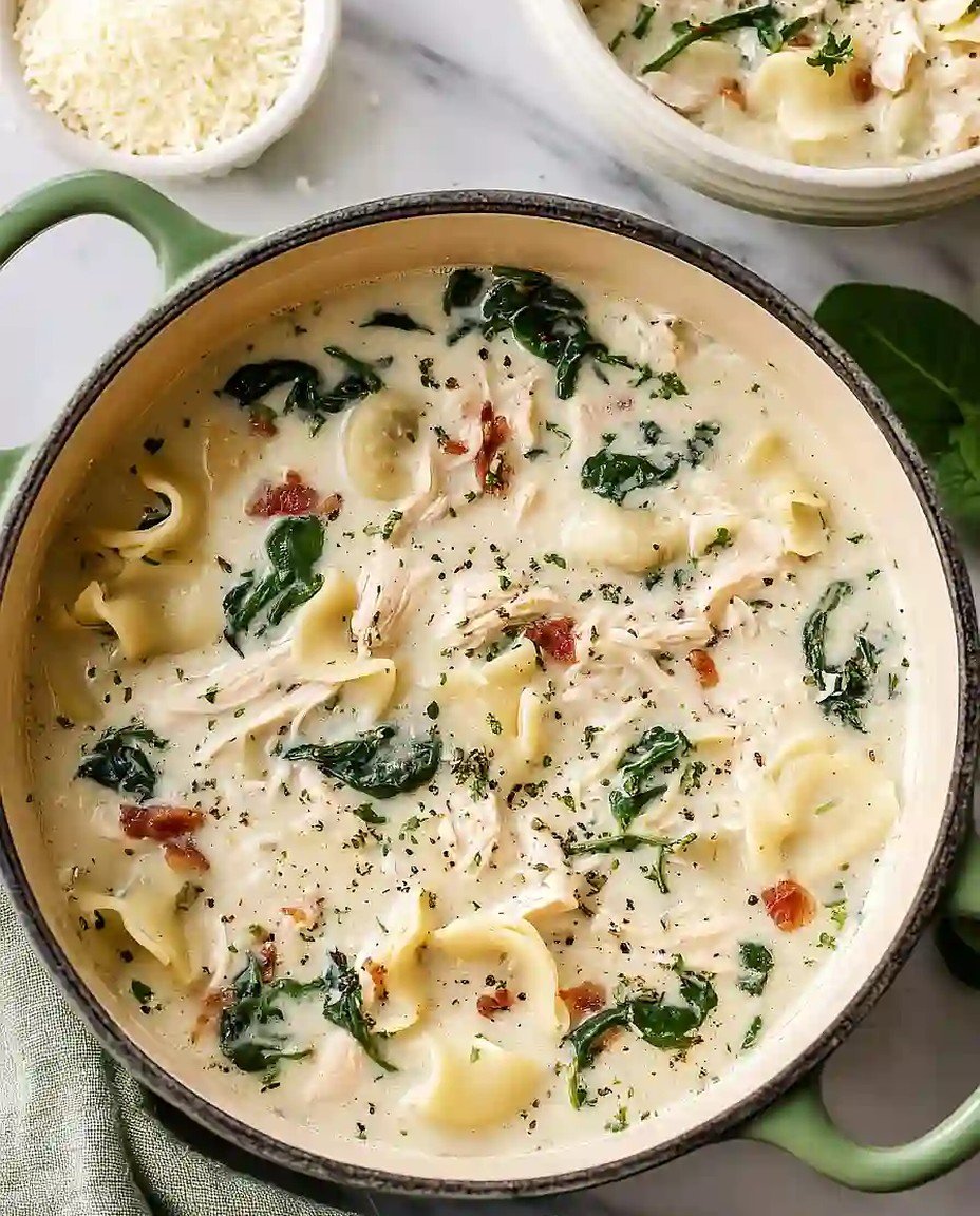 Leckere weiße Lasagna-Suppe image 2