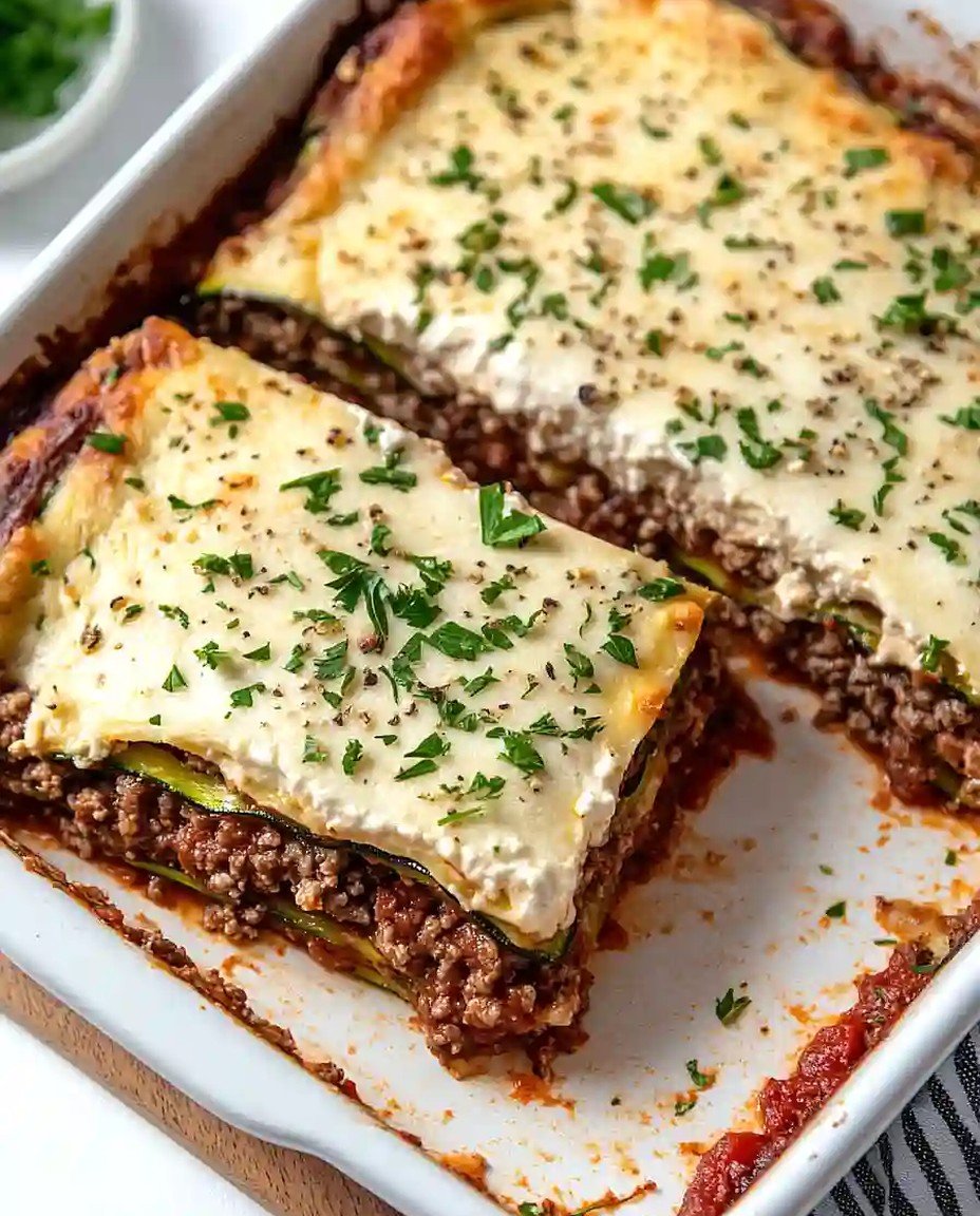 Proteinreiche Zucchini-Lasagne nach Paleo-Art image 2