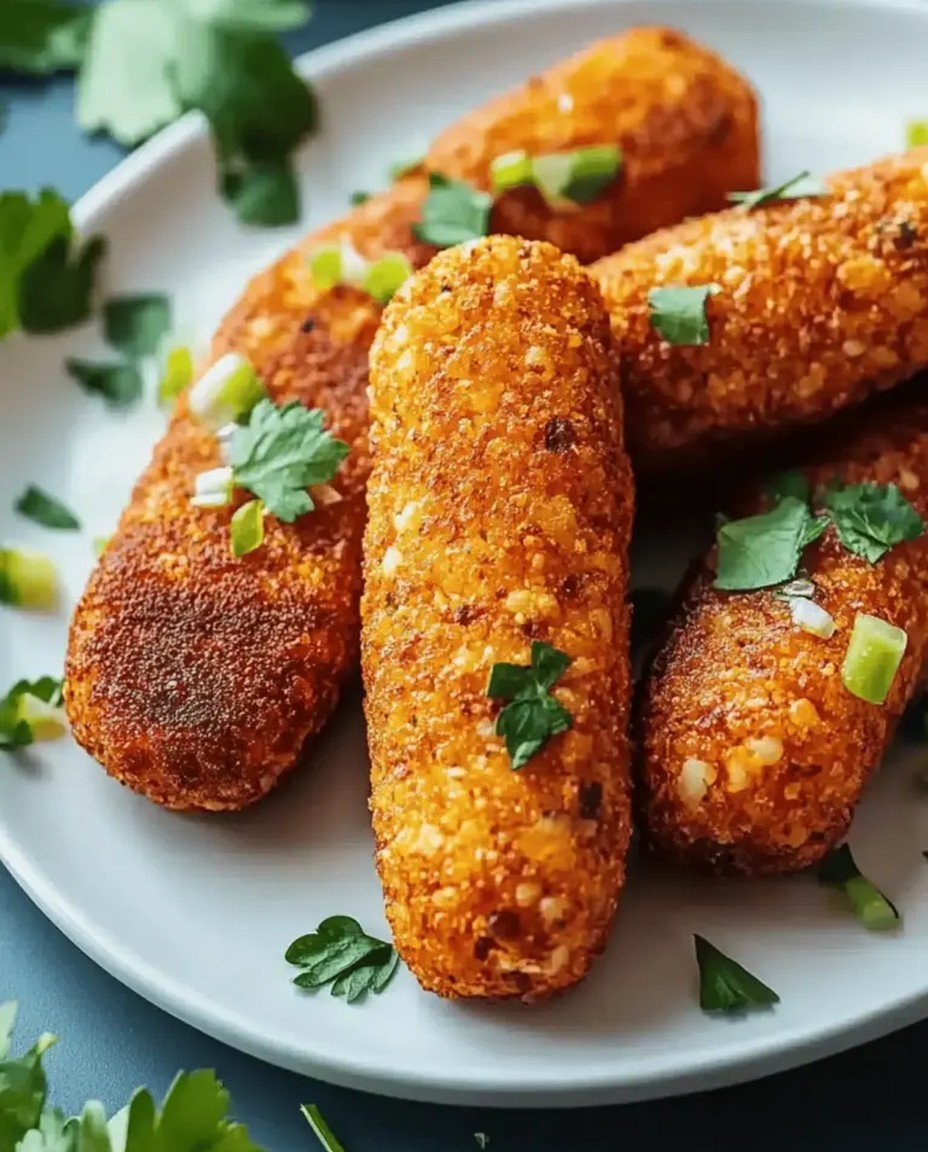 Proteinreich & lecker: Gesundes Essen mit Airfryer-Linsen-Kroketten image 2