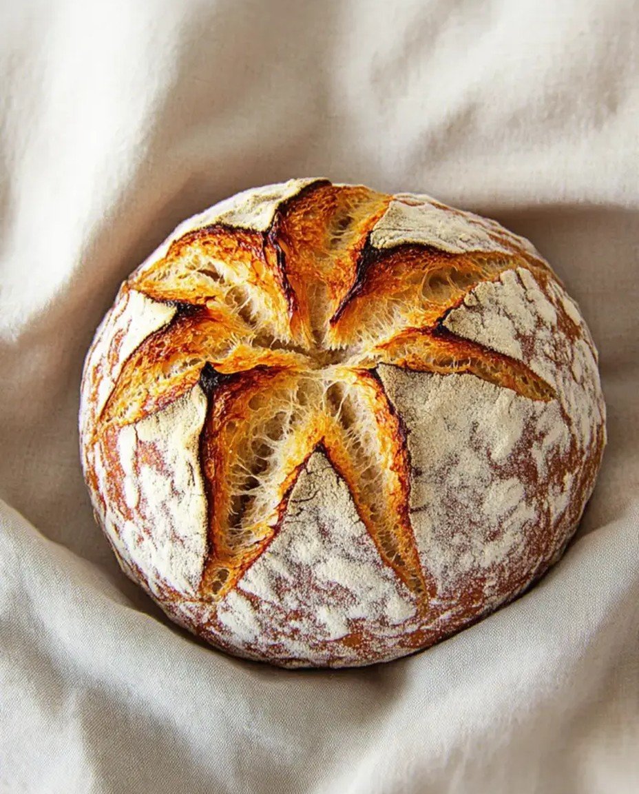 Rustikal-Bauernbrot – brot backen rezept einfach hausgemachtes Bauernbrot image 2