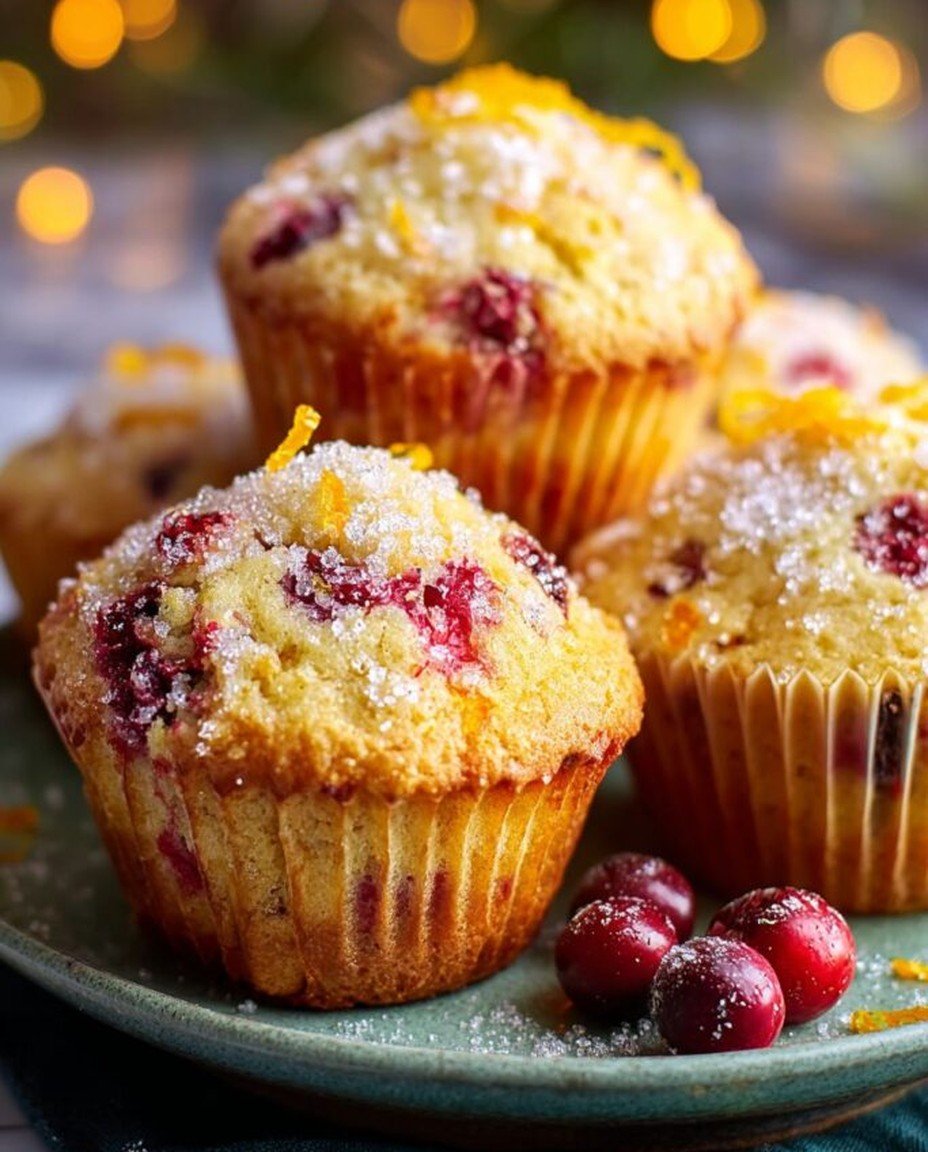 Saftige Orangen-Cranberry-Muffins - Perfektes Rezept für den Herbst! image 2