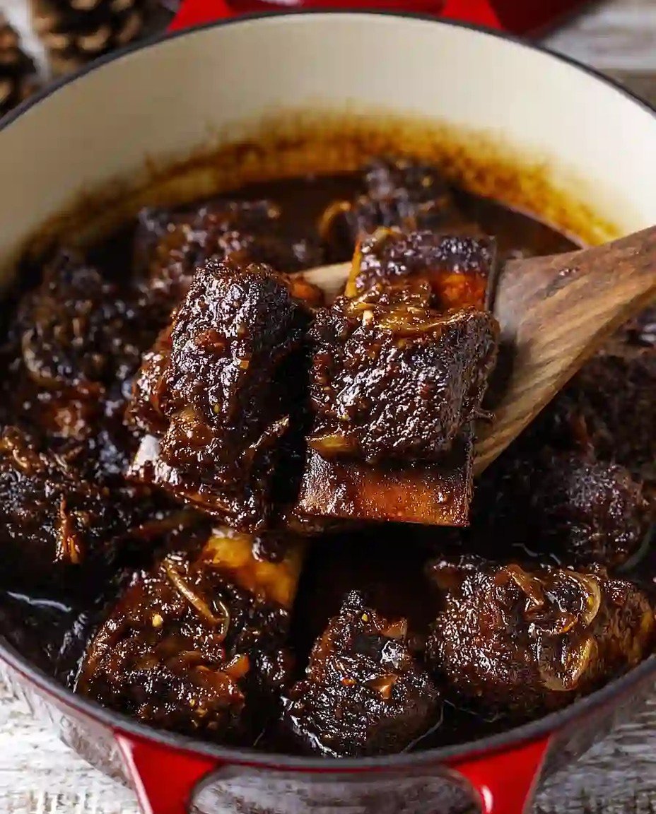 Saftige Rinderbrust in reichhaltiger Balsamico-Bourbon-Sauce image 2