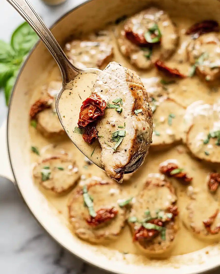 Saftiges Schweinefilet, das zur Heiratsantrag einlädt image 2