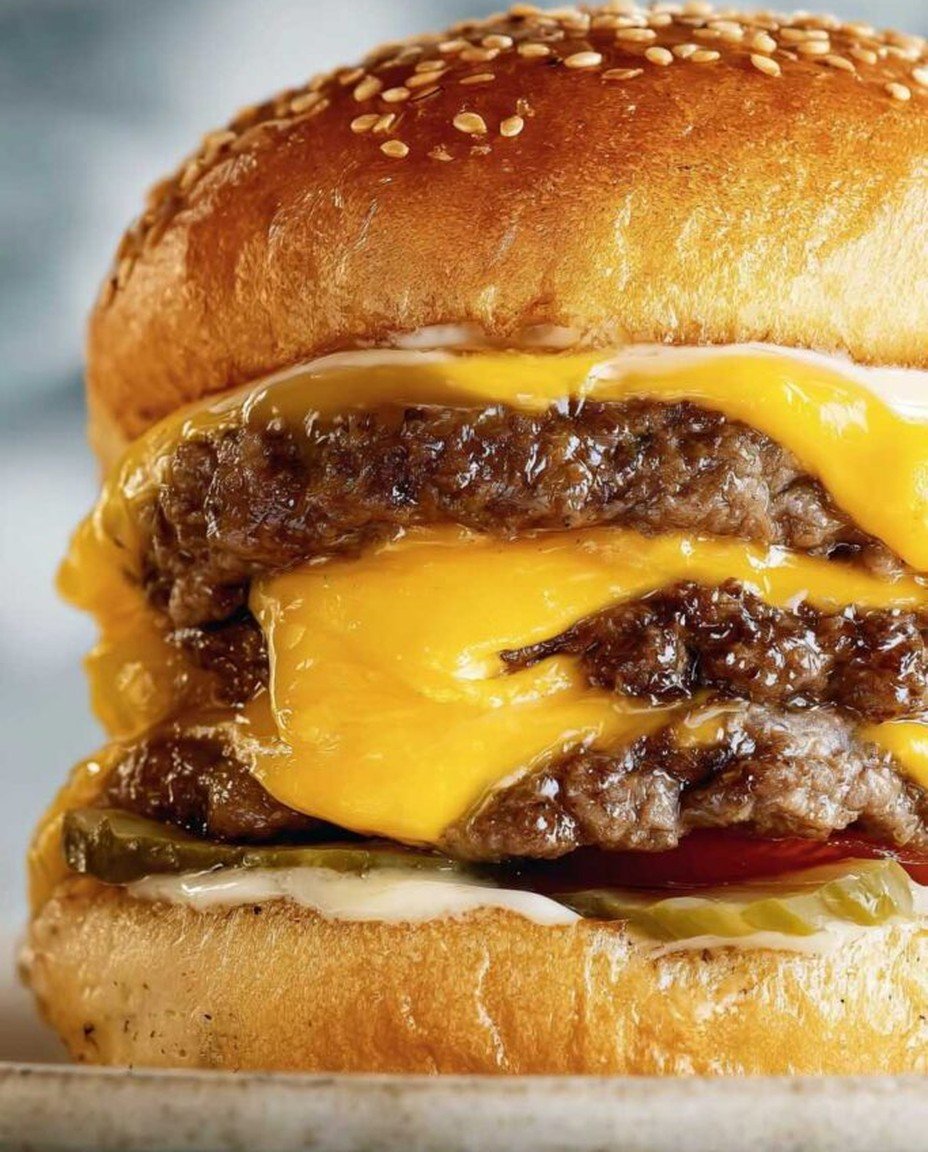 Schnelle Amerikanische Smash-Burger aus der Grillpfanne image 2