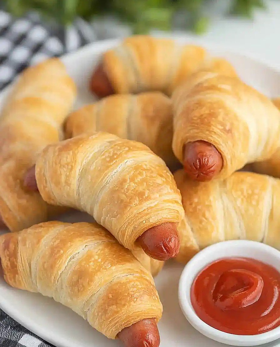 Schnelle Croissant-Wickel mit Würstchen - Perfekt für Partys! image 2