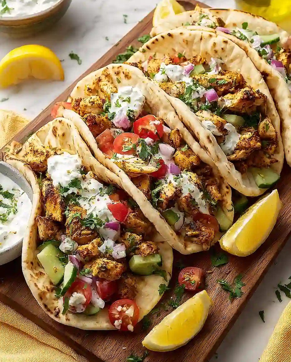 Schnelle Mediterrane Hähnchen-Tacos image 2